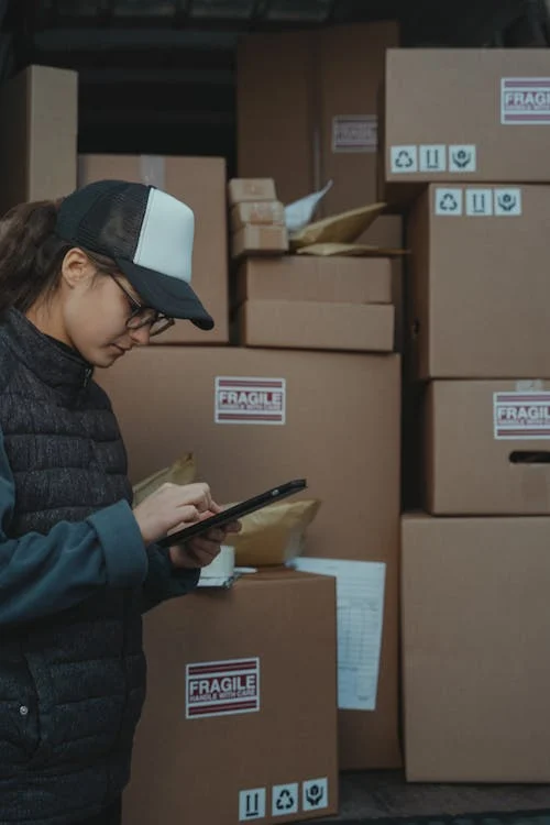 Image of packaging for fragile pieces