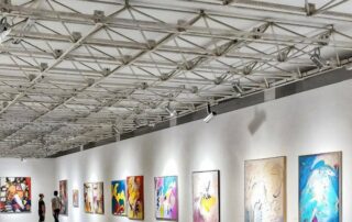 Image of a gallery art room for the blog Why Shipping Paintings Isn’t As Simple As It Seems